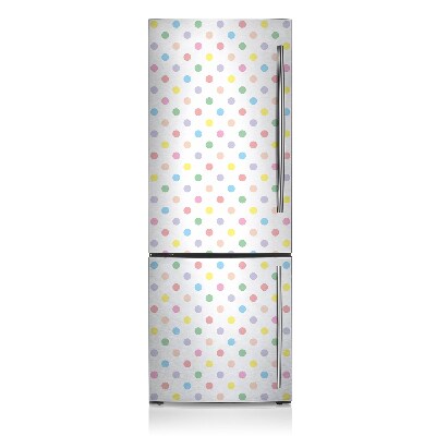 Cover magnetica per frigo Punti colorati