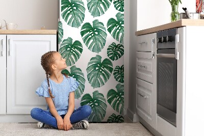 Adesivo magnetico per frigo La Monstera se ne va