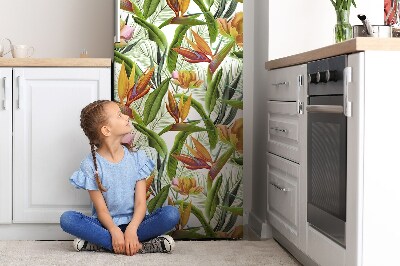 Cover magnetica per frigo Piante tropicali