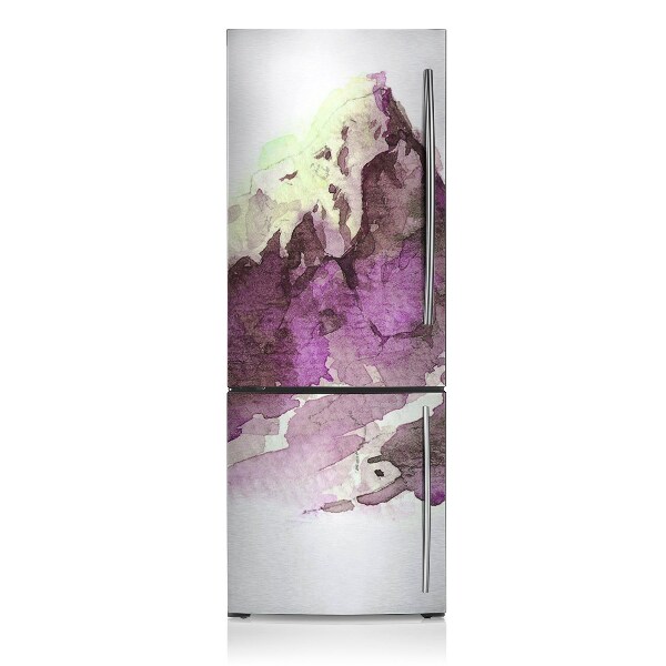 Cover magnetica per frigo Paesaggio montano dipinto