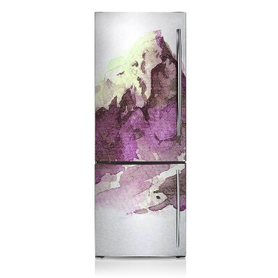 Cover magnetica per frigo Paesaggio montano dipinto