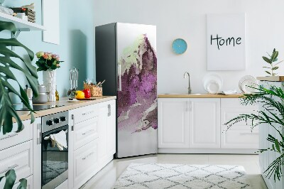 Cover magnetica per frigo Paesaggio montano dipinto