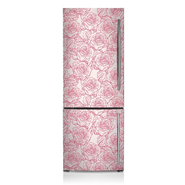 Adesivo magnetico per frigo Scarabocchio di Rosen