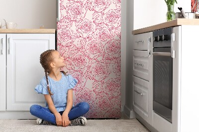 Adesivo magnetico per frigo Scarabocchio di Rosen