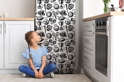 Adesivo magnetico per frigo Motivi sportivi