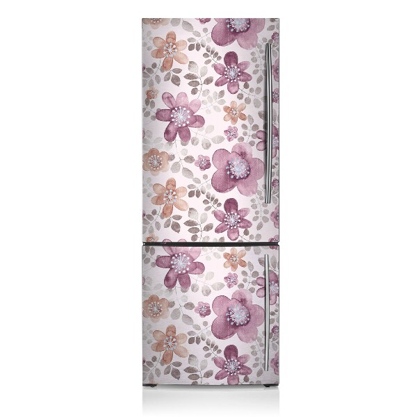 Cover magnetica per frigo Fiori rosa