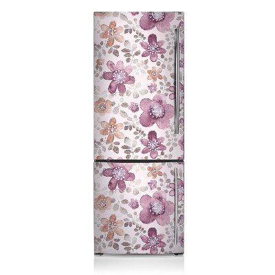 Cover magnetica per frigo Fiori rosa