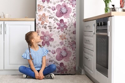 Cover magnetica per frigo Fiori rosa