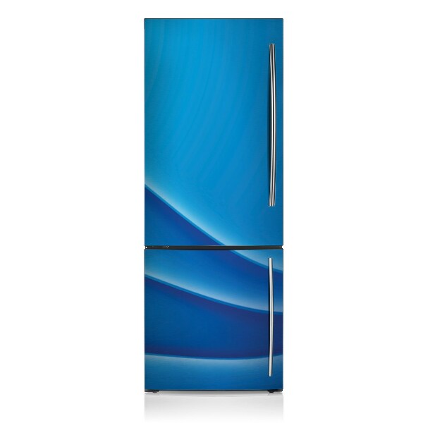 Cover magnetica per frigo Blu astratto