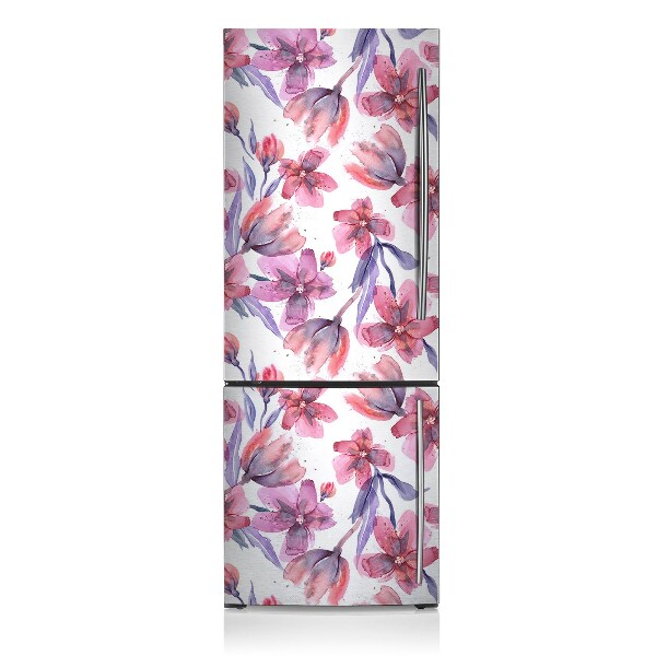 Cover magnetica per frigo Fiori pastello