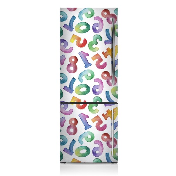 Cover magnetica per frigo Lettere colorate