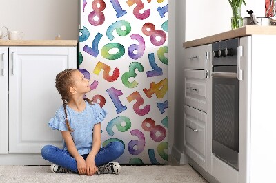 Cover magnetica per frigo Lettere colorate