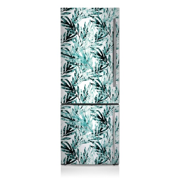 Adesivo magnetico per frigo Palma tropicale