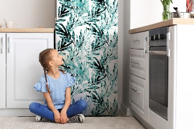 Adesivo magnetico per frigo Palma tropicale