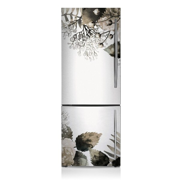 Cover magnetica per frigo Fiori di ortensia