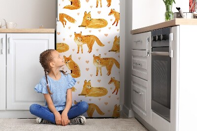 Adesivo magnetico per frigo Foxy