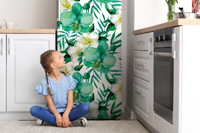 Cover magnetica per frigo Fiori pastello