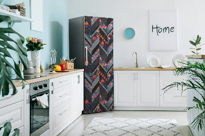 Cover magnetica per frigo Fiori a spina di pesce