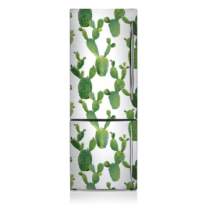 Cover magnetica per frigo Cactus dipinto