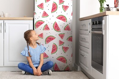 Adesivo magnetico per frigo Pioggia di angurie