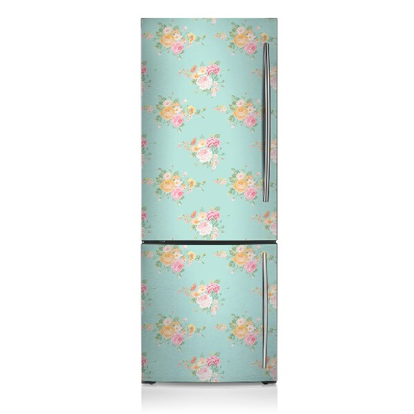 Cover magnetica per frigo Mazzi di fiori pastello