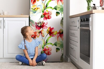 Adesivo magnetico per frigo Fiori selvatici