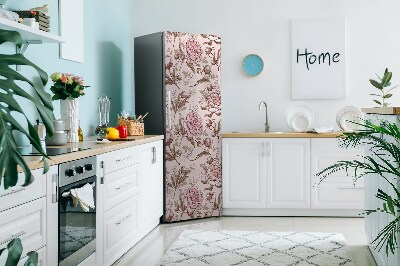 Cover magnetica per frigo Peonie rosa