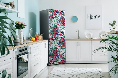 Cover magnetica per frigo Fiori colorati