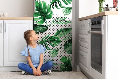 Adesivo magnetico per frigo Punti e linee