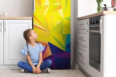 Adesivo magnetico per frigo Colore astratto