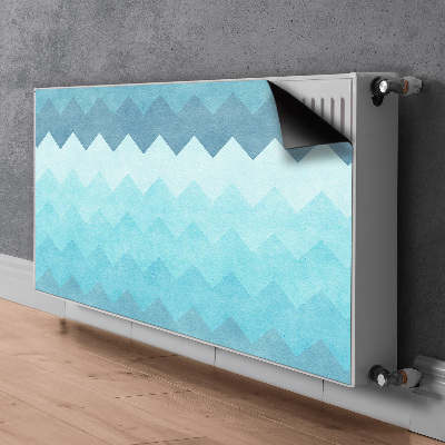 Cover magnetica per radiatore Pattern a zigzag