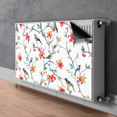 Adesivo magnetico per radiatore Fiori