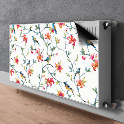 Adesivo magnetico per radiatore Fiori