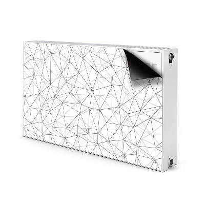 Cover per termosifone Linee geometriche