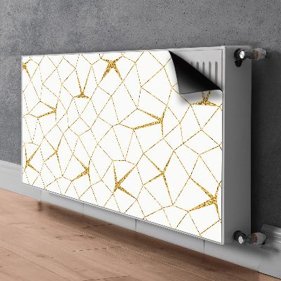 Cover per termosifone Mosaico d'oro