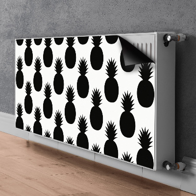 Copertura per termosifone Ananas neri
