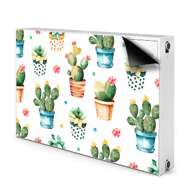 Cover per termosifone Cactus dipinto