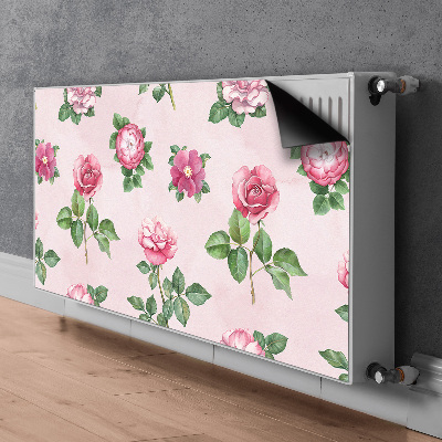 Copertura magnetica per termosifone Rosa con picchi