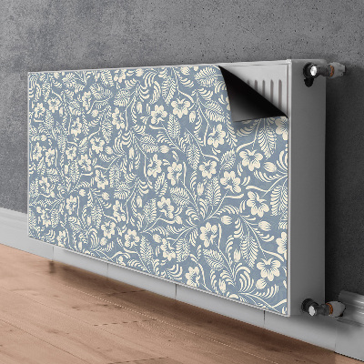 Copertura per termosifone Ornamento blu