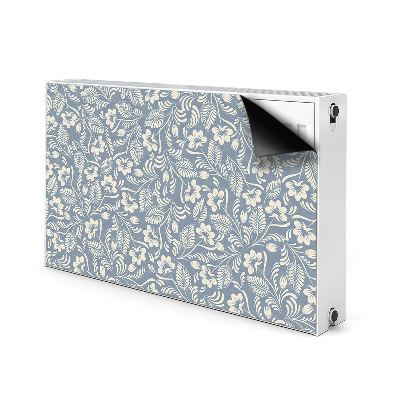 Copertura per termosifone Ornamento blu