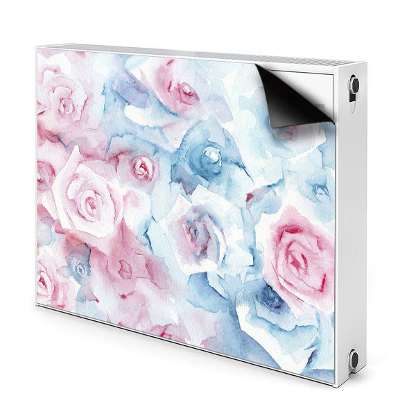 Cover per termosifone Fiori pastello