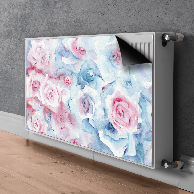 Cover per termosifone Fiori pastello