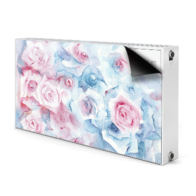 Cover per termosifone Fiori pastello