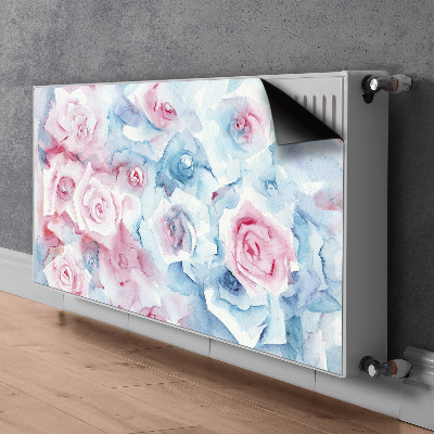 Cover per termosifone Fiori pastello