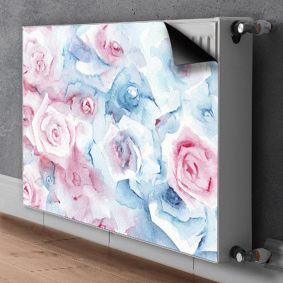 Cover per termosifone Fiori pastello