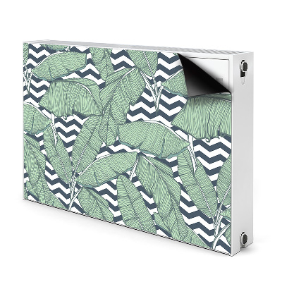 Cover per termosifone Foglie tropicali