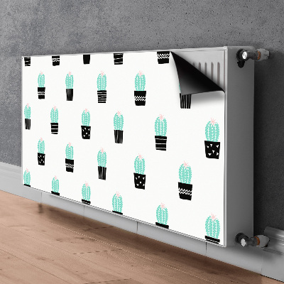 Copertura magnetica per termosifone Cactus