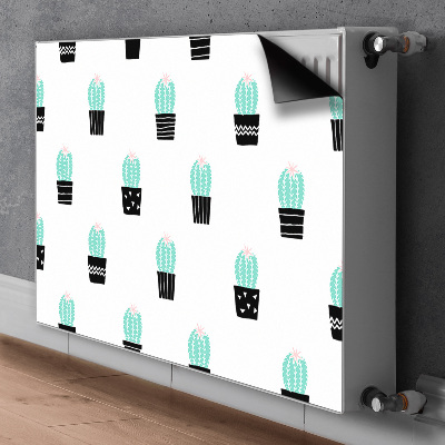Copertura magnetica per termosifone Cactus