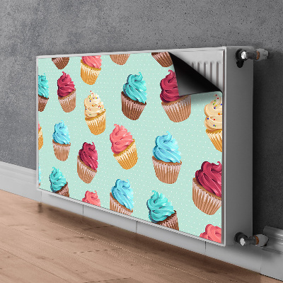 Copertura per termosifone Cupcake di muffin