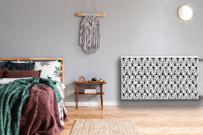 Protezione per radiatore Triangles Pattern Boho